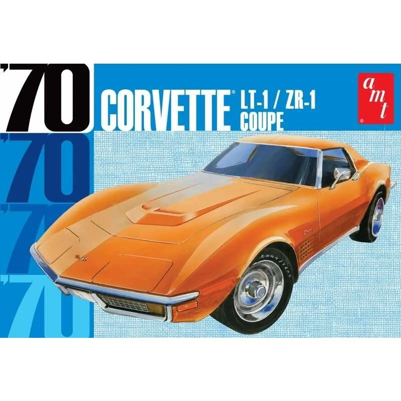 AMT Ertl Chevrolet Corvette Coupe 1970 - Afbeelding 2
