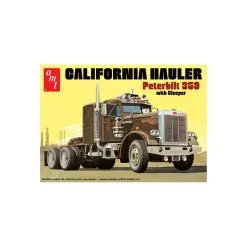 AMT Ertl CALIFORNIA HAULER Peterbilt 359 Plastic Vrachtwagenmodel Met Slaapcabine 1:25