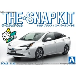 Aoshima TOYOTA PRIUS SUPER WHITE II SNAP KIT