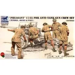 Bronco Models 17/25 Pdr Anti-tank Gun Crew Set