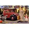 Bronco Models Italian Light Civilian Car (Hard Top) With Lady - Dog