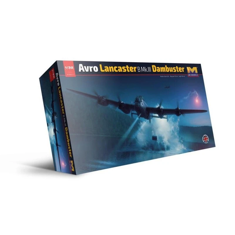 Hong Kong Models HONG KONG MODEL: 1/32; Lancaster B Mk III. Dambuster - Afbeelding 3