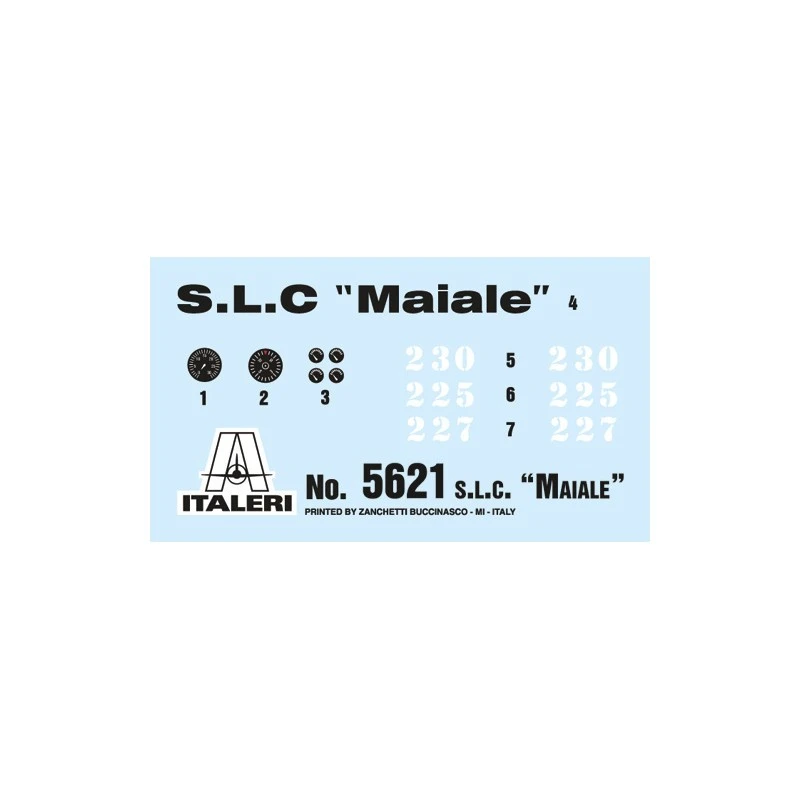 Italeri SLC Maiale En Bemanning - Afbeelding 7