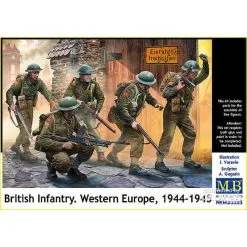 Master Box Britse Infanterie. West-Europa. 1944-1945