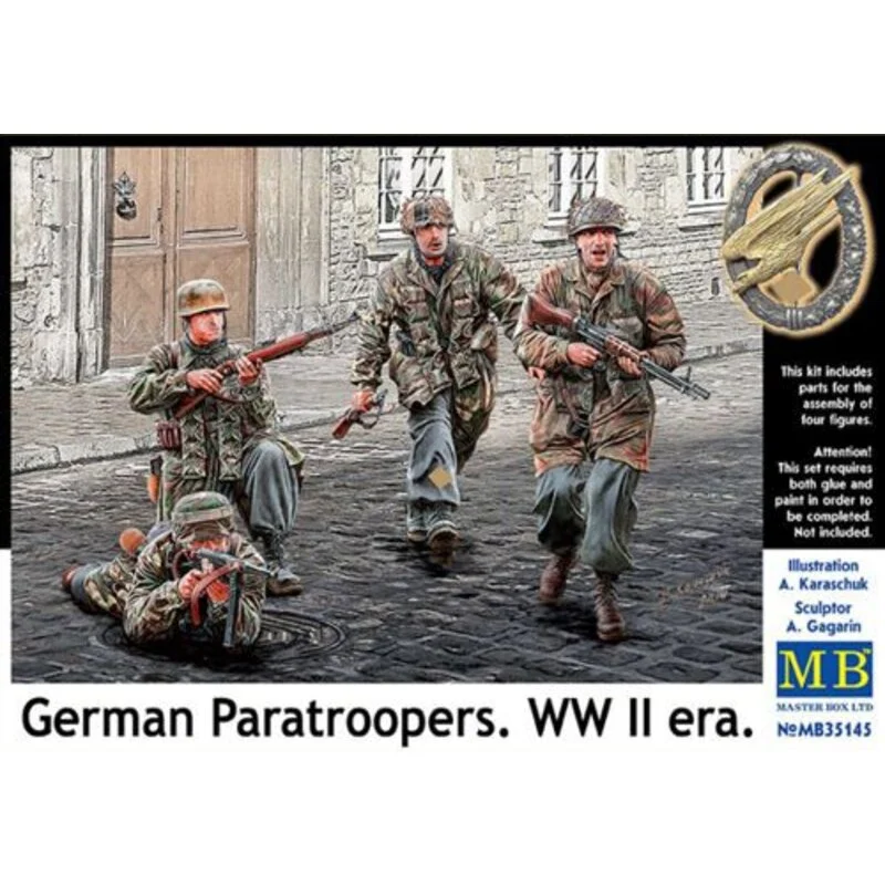Master Box German Paratroopers WWII