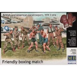 Master Box British And American Paratroopers 'Friendly Boxing Match'