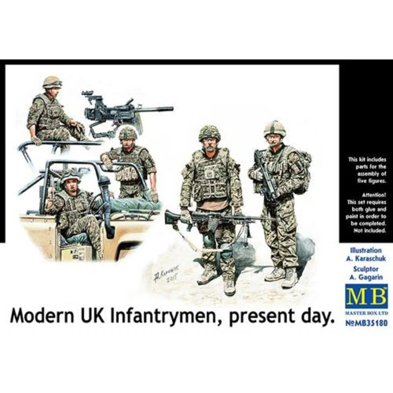 Master Box Moderne Britse Infanteristen, Heden
