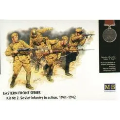 Master Box Eastern Front Summer 1941 Russian Infantry (4 Fig.)