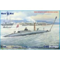 Micro-Mir CSS David Torpedoboot Amerikaanse Burgeroorlog-tijdperk