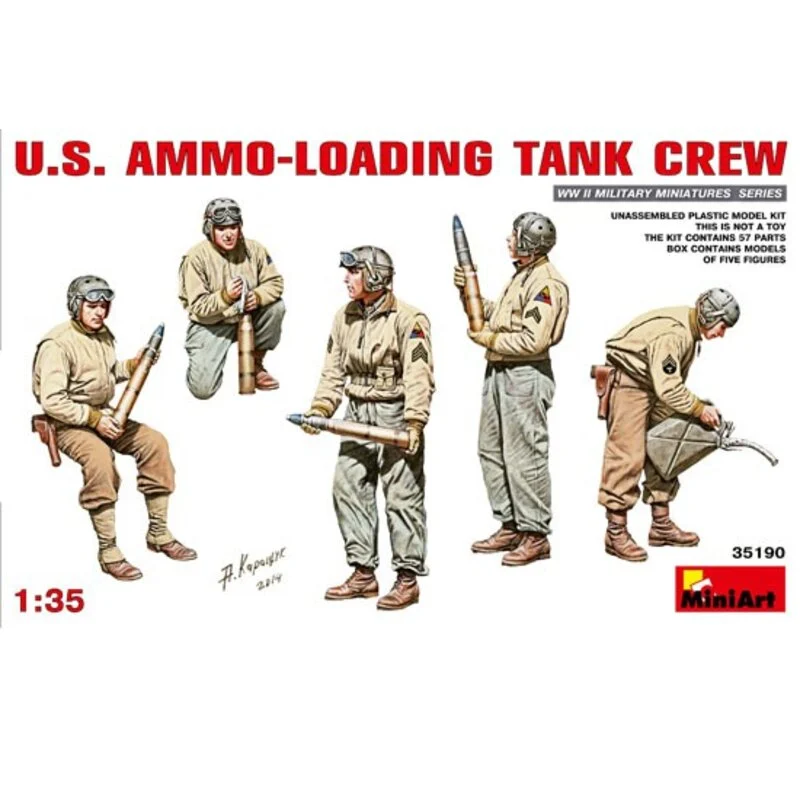 Mini Art US Tank Crew Ammo Loading