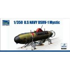 RIICH MODELS: 1/350; U.S.Navy DSRV-1 Mystic (Model Kits X2)