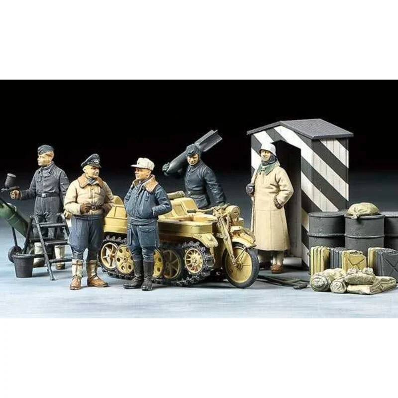 Tamiya Luftwaffe-personeel + Kettenkrad - Afbeelding 2