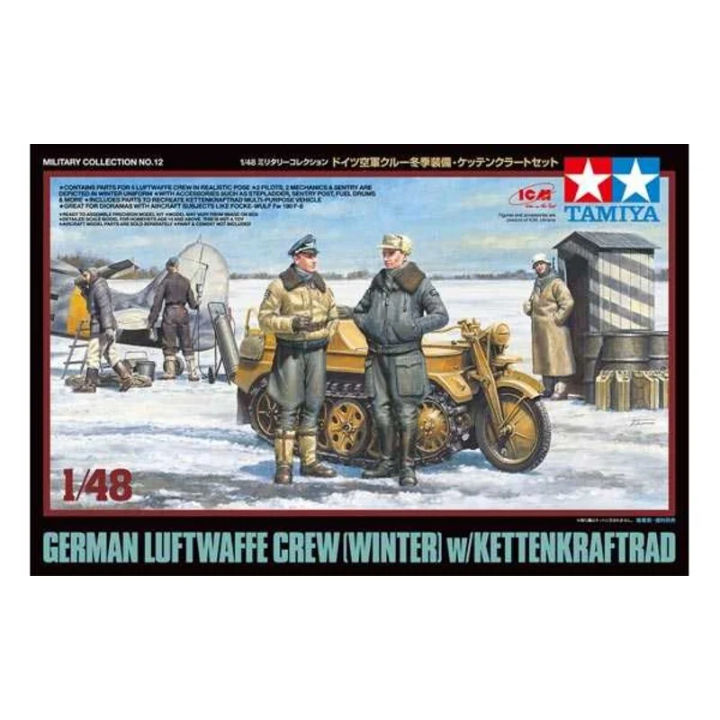 Tamiya Luftwaffe-personeel + Kettenkrad - Afbeelding 3