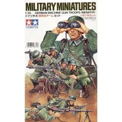 Tamiya 7 German Machine Gun Troops