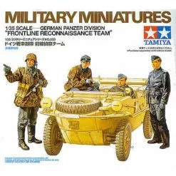Tamiya Reconnaisence Figures For Schwimwagen X 4