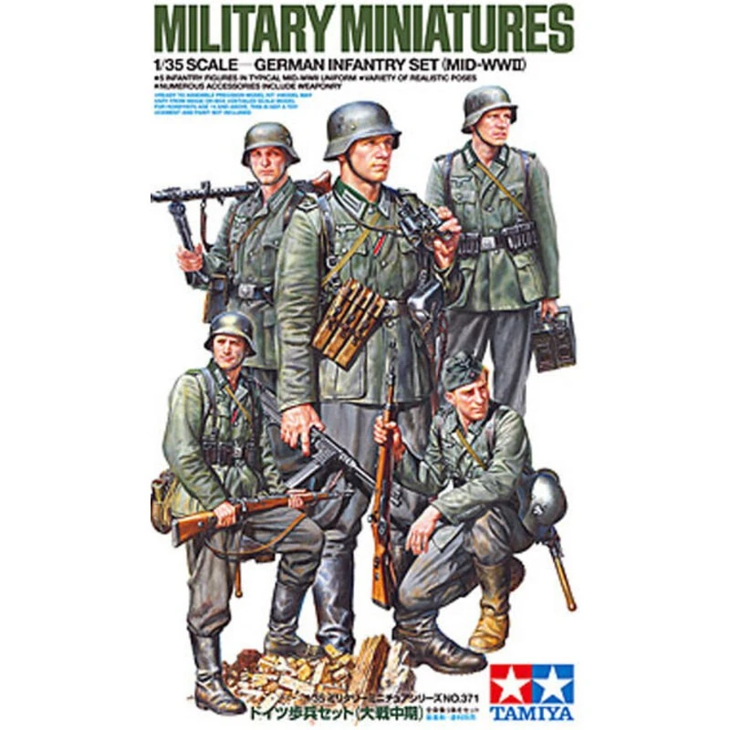 Tamiya Duitse Infanterie (midden WO II) - Afbeelding 2