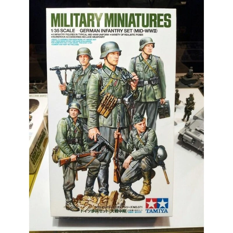 Tamiya Duitse Infanterie (midden WO II) - Afbeelding 3