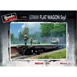 Thunder Models Duitse Flat Wagon Ssyl