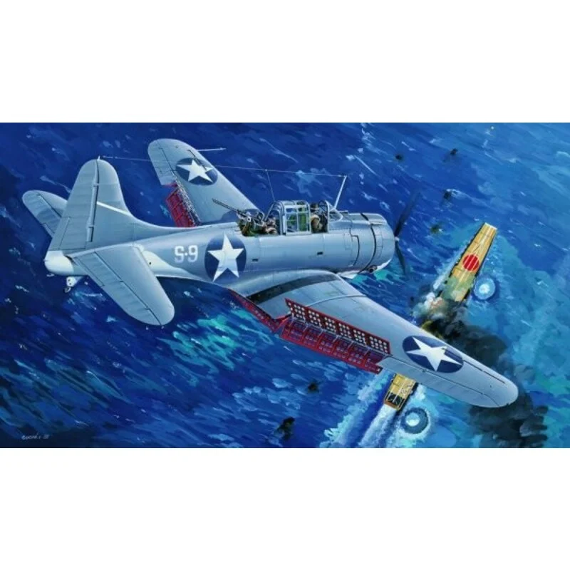 Trumpeter SBD-3 "DAUNTLESS" MILDWAY - Afbeelding 3
