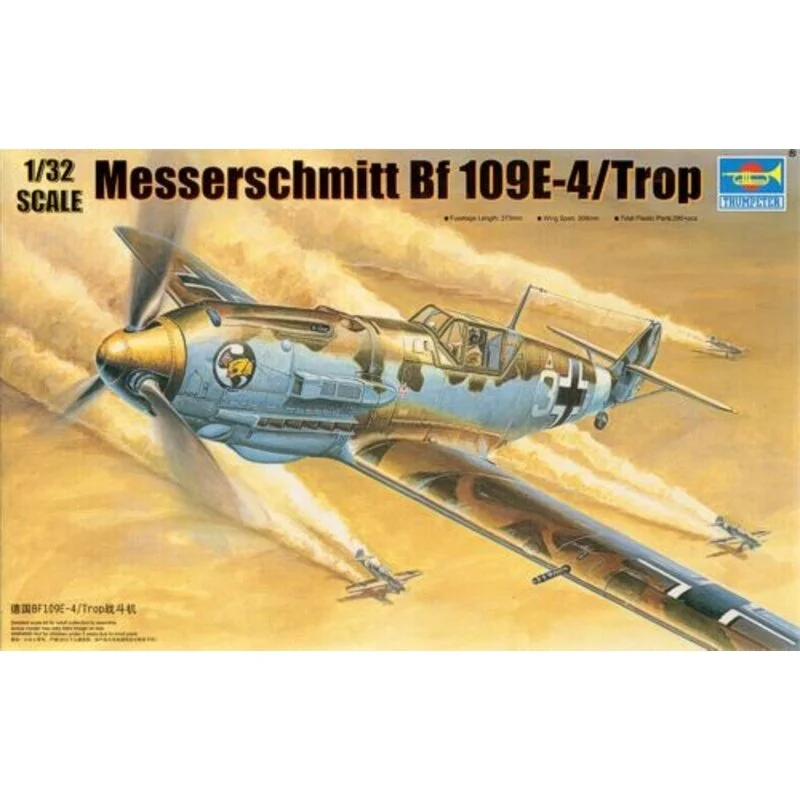 Trumpeter MESSERSCHMITT BF 109E-4 / TOO - Afbeelding 4