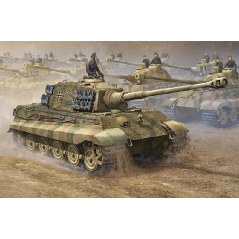 Trumpeter SdKfz 182 King Tiger 2-in-1 (Henschel & Porsche Turret) - Afbeelding 2