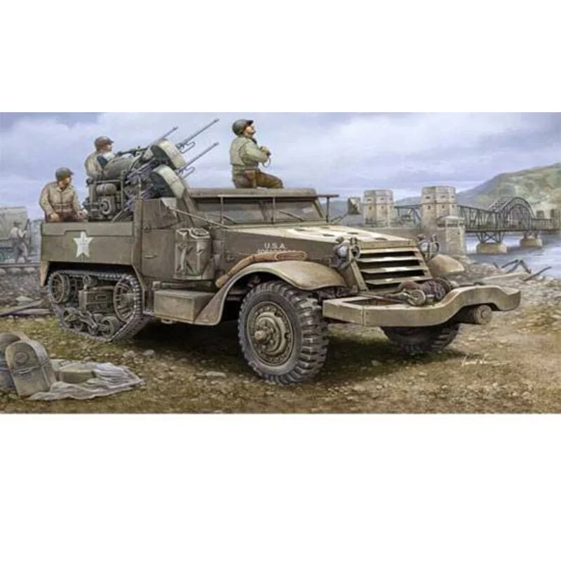 Trumpeter M16 Half Track Multiple Gun Motor Carriage