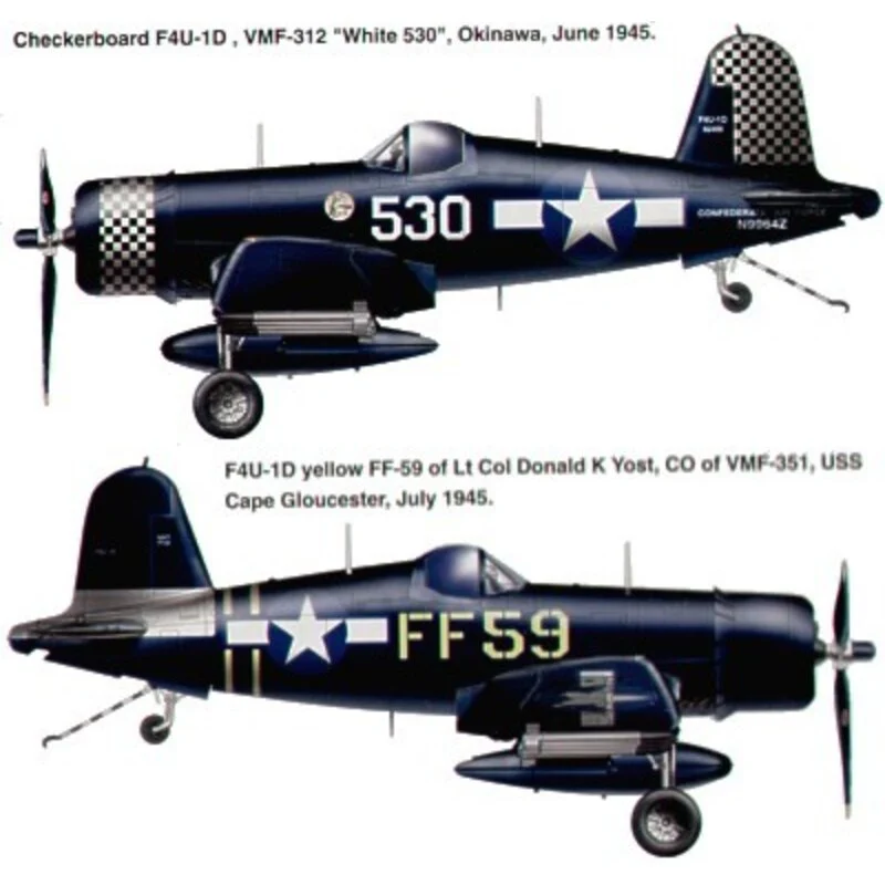 Trumpeter Vought F4U-4 Corsair - Afbeelding 4