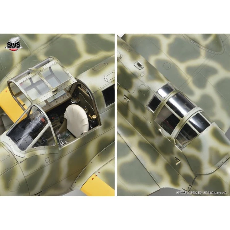 Zoukei Mura ZOUKEI-MURA: 1/32; Kawasaki Ki-45 Kai Tey Type Two Seats Fighter Toriyu - Afbeelding 2