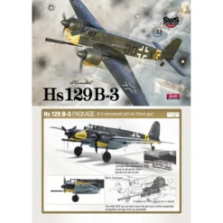 Zoukei Mura ZOUKEI-MURA: 1/32; Henschel Hs 129 B-3
